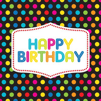 Millbrook Studios Birthday Flat Wrap, Hbd, 12 Pack (57051)-Each sheet is 19" x 27"