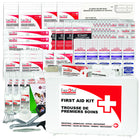 First Aid Central CSA D250 Standard School Bus First Aid Kit - White Plastic Case-Plastic, wall mountable
