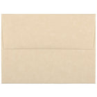 JAM Paper A2 Invitation Envelopes, 4.38 x 5.75, Parchment Brown Recycled, 250 Pack (53447H)-Brown parchment recycled envelope