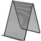 Staples Metal Mesh Document Holder with Magnets - Black-Includes 2 mesh magnets to keep your documents in place