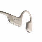 Shokz OpenRun PRO Bluetooth Headset - Beige-10 Hours of Music & Calls + Quick Charge