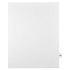Mark Maker Legal Exhibit Index Tab White Single Tabs, 1/15th Cut, Letter Size, No Holes, Number 148, 25 Pack-White Single Tabs, 1/15th Cut