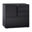 Hirsh Personal Storage Unit, Black-Black/Backed enamal finish/Steel