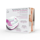 Lomi Rejuvenating Foot Spa Bath - Pink-Water-resistant cover