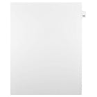 Mark Maker Legal Exhibit Index Tab White Single Tabs, 1/25th Cut, Letter Size, No Holes, Number 153, 25 Pack-White Single Tabs, 1/25th Cut