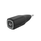 KitSound MyJack2 Bluetooth Adaptor-Multi-point pairing connects two devices at the same time
