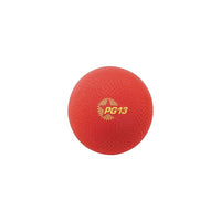Champion Sports Playground Ball, Red, 13"(Dia)-Size: 13"(Dia)