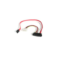 StarTech 18in SAS 29 Pin to SATA Cable with LP4 Power-Allows you to connect a SAS hard drive to a SATA controller that supports SAS drives