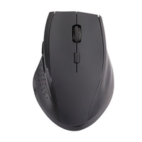 Staples Wireless Ergo 2.4GHZ Mouse - Charcoal-Wireless 2.4 GHz