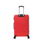TOSCANO INTRECCIARE 20" Hardside Carry On Luggage - Vermred-ABS Hardshell