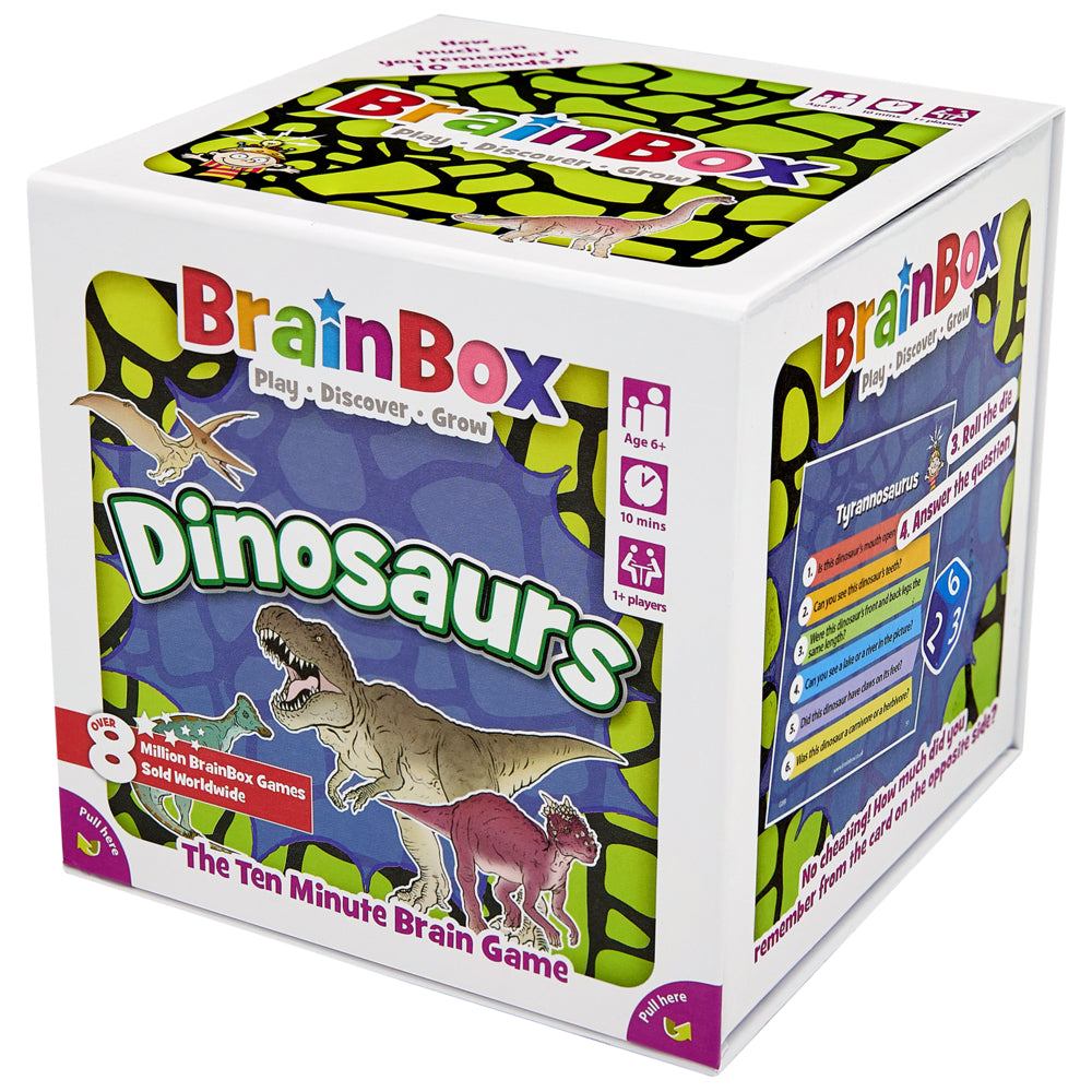 The Green Board Games Brainbox - Dinosaurs | staples.ca