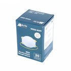 Globe N95 Mask - NIOSH Approved - 20 Pack-White, use it for surgical settings, personal protection, construction, home improvement, cleaning, gardening, and more