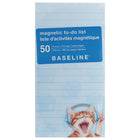 Baseline Magnetic Notepad - Lined - 50 Sheets - Animal Themed-50 lined sheets