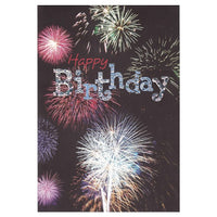 Rosedale 5-1/2" x 8" Masculine Birthday Greeting Cards And Envelopes, 12 Pack (15788)-Printed on premium uncoated card stock