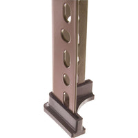 Slotted Angle Accessories, Plastic Foot (Single Post), 200 Pack-Plastic foot (single post)