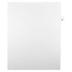 Mark Maker Legal Exhibit Index Tab White Single Tabs, 1/25th Cut, Letter Size, No Holes, Number 106, 25 Pack-White Single Tabs, 1/25th Cut