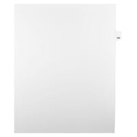 Mark Maker Legal Exhibit Index Tab White Single Tabs, 1/25th Cut, Letter Size, No Holes, Number 106, 25 Pack-White Single Tabs, 1/25th Cut