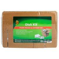 Duck Dish Kit Moving Accessories, Fits 14"x14"x14" Box-Convenient storage for dishes