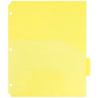 JAM Paper Index Tab Dividers with pockets - 5 Tabs-Designed to fit any standard three-ring binder.