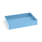 Poppin Medium Accessory Tray - Sky-Lacquer-like finish