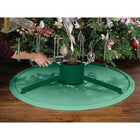 WeatherTech Christmas Tree Mat with Raised Lip to Contain Messes, 35" Diameter, Green-Large 35" diameter, and 1/2" raised lip (89 cm diameter and 1.3 cm raised lip)