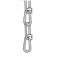 Campbell Chains, Chain Length: 100' (30.4 M), Working Load Limit: 200 Lbs. (0.1 Tons) (AW0751024)-Working Load Limit: 200 lbs. (0.1 tons)