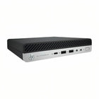 HP Refurbished 800 G4 Tiny Desktop Computer - Intel Core i5-8500T - 256GB SSD - 8GB RAM - Windows 11 Professional-Storage: 256GB solid state Hard Drive Storage 