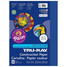 Pacon Tru-Ray Construction Paper - 9" x 12" - Royal Blue - 250 Sheets (PAC103017)-Heavy 76 lb. 100% vat-dyed sulphite with longer, stronger fibers.