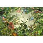 Komar Into The Wild Wall Mural, Green-Printed on non woven