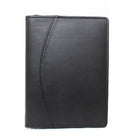 Ashlin Aereo Zippered Case for 9.7" iPad Air/iPad Pro - Black-Includes a ticket pocket and pen holder.