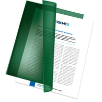 Gemex Transparent Vinyl Presentation Covers, Green, Letter Size, 11" x 8 1/2", 25 Pack-Presentation covers protects the cover page of documents