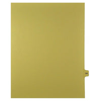 Mark Maker Legal Exhibit Index Tab Buff Single Tabs, 1/15th Cut, Letter Size, No Holes, Number 192, 25 Pack-Buff Single Tabs, 1/15th Cut