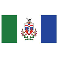 Provincial Flag, Yukon, 36" x 60"-36" x 60" flag, rectangular shape