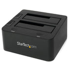 StarTech USB 3.0 Dual Hard Drive Docking Station with Uasp For 2.5/3.5In Ssd/Hdd, SATA6 Gbps-Save time, with file transfers up to 70% faster than traditional USB 3.0 when used with a UASP-supported host