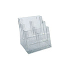 Azar Displays 3-Tier 6-Pocket Trifold Brochure Holder (252379)-Brochure holders