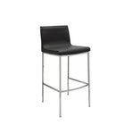 Plata Import Mike Stool, 26"H, Black (5309C-B)-Bar Stool