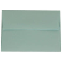 JAM Paper 4bar A1 Envelopes, 3.63 x 5 1/8, Aqua Blue, 1000 Pack (5157439B)-Aqua blue