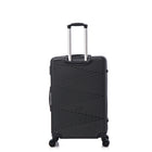TOSCANO INTRECCIARE 20" Hardside Carry On Luggage - Black-ABS Hardshell