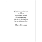 Our Wishes, Snowman, 18 Pack-Card shop quality greeting cards