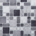 CTG Brands Square Wall Tile, 10" x 10", Grey, 6 Pack-Perfect size: each backsplash tile measures 10"L x 10"H in dimensions (approx. covers 4.17 sq. ft. per carton)