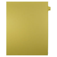 Mark Maker Legal Exhibit Index Tab Buff Single Tabs, 1/25th Cut, Letter Size, No Holes, Number 78, 25 Pack-Buff Single Tabs, 1/25th Cut