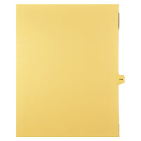 Mark Maker Legal Tabs - Letter Size - Buff - 1/15th cut - 25 tabs per package - 5 packages Pack - Number 144-Buff SingleTabs