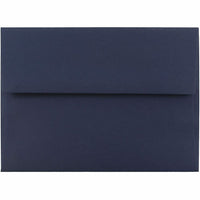 JAM Paper A6 Invitation Envelopes, 4.75 x 6.5, Navy Blue, 1000 Pack (LEBA667B)-Navy blue