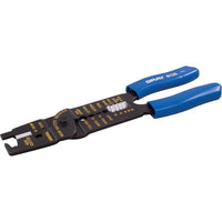 Gray Tools Heavy Duty Multi Purpose Plier, 9-3/4" Long, Stripper/crimper-Stripper and crimper