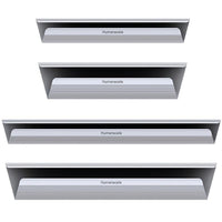 Humanscale Neatlinks Small 24" Grey-NeatLinks channels can be installed in countless configurations to accommodate each user and unique work environment.