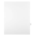 Mark Maker Legal Exhibit Index Tab White Single Tabs, 1/15th Cut, Letter Size, No Holes, Number 56, 25 Pack-White Single Tabs, 1/15th Cut