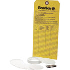 Bradley Portable Eyewash Station Inspection Kit Refill - 5 Pack-Qty/Pk - 5