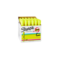 Sharpie Tank Highlighters - Chisel Tip - Yellow - 36 Pack-SMEAR GUARD ink—specially formulated to resist smearing