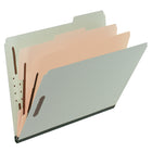 Pendaflex Classification Folder with 3" Expansion - Letter Size - Green-25pt. Type II pressboard folder