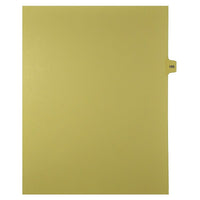 Mark Maker Legal Exhibit Index Tab Buff Single Tabs, 1/15th Cut, Letter Size, No Holes, Number 185, 25 Pack-Buff Single Tabs, 1/15th Cut